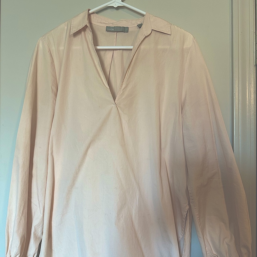 Blush Pink Vince. Tunic